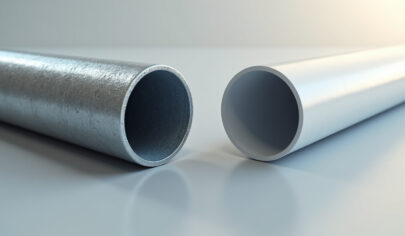 مزایا و معایب استفاده از لوله گالوانیزه در مقایسه با لولههای PVC